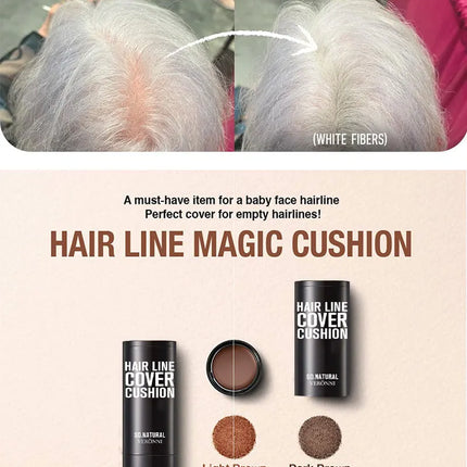 14 Color Temporary Hairline Powder Stick,Waterproof Hairline Filling Powder,Hair Shadow Powder,Hair Shading Sponge Pen