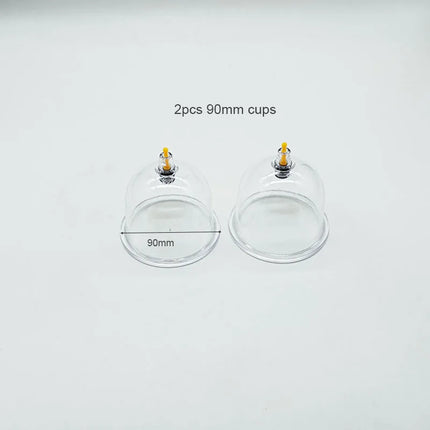Big Size Vacuum Cupping Breast & Buttocks Enlargement Massager Suction Pump Machine Butt Lifting Device Back Massage Cans