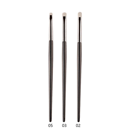 1pc White Pony Hair Eyeshadow Makeup brushes Small Smudge Precision Crease Detail Bevel Eye Shadow Make up brush Liner Lip