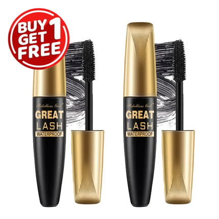 Rebellious Girl 24Hour Mascara 10ml, Long-Lasting Wear, Smudge-Proof, Volumizing Lash, Waterproof, Eye Makeup Essential