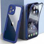 Navy Blue / Case & Screen Protector / for iPhone 16Pro max