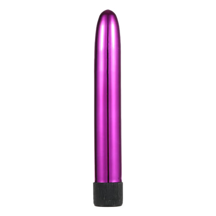 6-Color Metal Body Vibrator, AA Battery Powered, 18cm Relaxation Massage Bullet Seducer clitoral stimulation Sex toys for Women