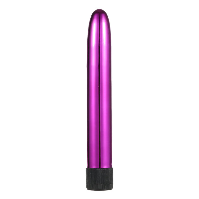 6-Color Metal Body Vibrator, AA Battery Powered, 18cm Relaxation Massage Bullet Seducer clitoral stimulation Sex toys for Women