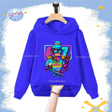 Autumn 67 Italian Brainrot Six Seven Digit Print Kid Fleece Sweatshirt Children's Hoodies Boys Girls Casual Fashion Sport Hooded