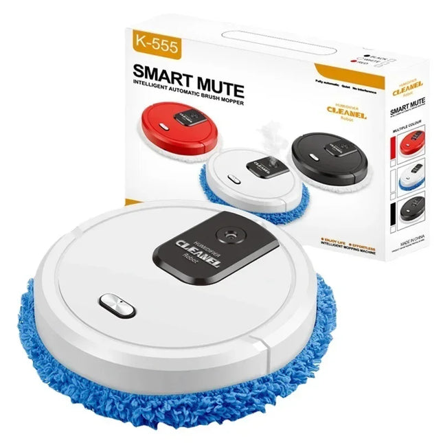 2026New Smart Sweeping and Mopping Robot Vacuum Cleaner Household Rechargeable Dry and Wet Home Appliance With Humidifying Spray