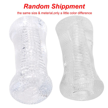 Hand Suction Male Masturbator Penis Pump Vibrators Artificial Vaginal Real Pussy for Men Cock Exerciser Glans Sucking Sex Toy 18