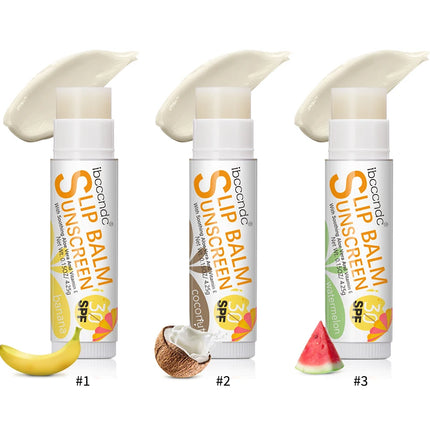 Sunscreen Lip Balm SPF30 UV Protection Moisturizing Hydrating Lip Balm Moisturizes Repairs Chapped Lips Lipstick Lip Care Makeup