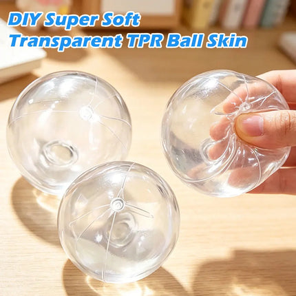 1/10PCS Sphere Jewelry TRP Casting Molds Tools DIY Empty Ball Skin Handmade Ball Decompression Slow Rebound Toy