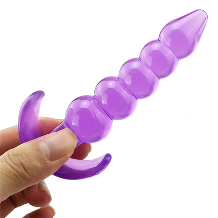 Soft Silicone Anal Plugs Anal Beads Dildos Butt Plug Prostate Massage Unisex Sex Vibrator Adult Sex Toy For Women Adult Games