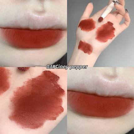 Hot Sales Gege Bear Makeup Sponge Tip Lippie Lip Powder Cream Birthday Gift Matte Non-Stick Cup Cute Lip Powder Cream Lip Mud