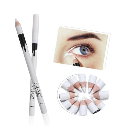 New White Eyeliner Makeup Lasting Smooth Easy To Wear Eyes Brightener Waterproof Fashion Eyes Liner Pencils Eye Makeup Tools