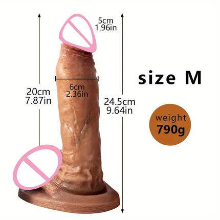 Huge Thick Realistic Dildo Big Penis Double Penetration Anal Plug Vagina Masturbator Fake Dick Adult Sex Toy for Women Sexuales