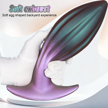 Wearable Anal Butt Plugs Soft Silicone Tail Butt Plug Prostate Massager Butt Anal Dilator Training Dildo Sex Toys For Women Men