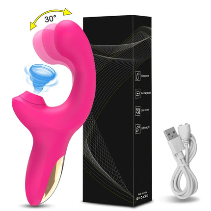 Swing Wiggle Finger Vibrator Clit Sucker G-Spot Vagina Vibrator Clit Stimulator for Women Female Masturbation Sex Toy for Women
