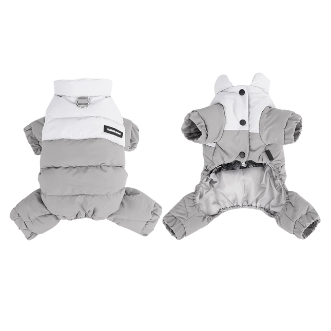 Winter Warm Dog Jacket Waterproof Dog Clothes for Small Medium Dogs Four Legs Chihuahua French Bulldog Jumpsuit Puppy Outfits