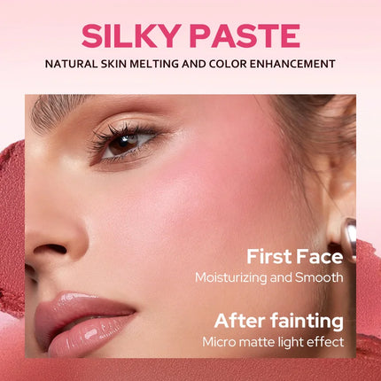 Life Girls Peach air multi purpose blusher stick,Natural and comfortable to wear, with a natural makeup effect. Highlighting blu