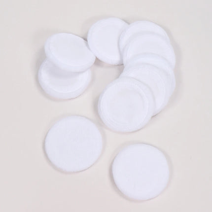 2-5-10-20Pcs Portable and Practical High-Grade White Round Powder Puff for Base and Fixing Makeup