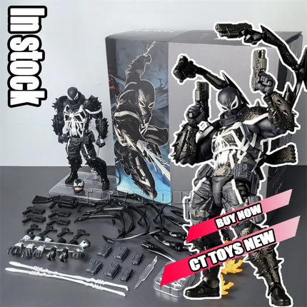 Full Range In Stock Ct Toys Spiderman Mafex 143 Ben Reilly Comic Ver The Amazing Spider-Man 001 Anime Action Figure Toys Gift
