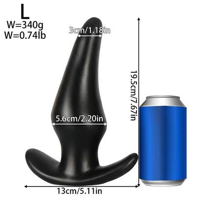 Huge Long Anal Plug Fantasy Big Butt Plug Anal Dilator Training Expansion Big Anal Butt Plug Adult Sex Toys For Women Men Gay