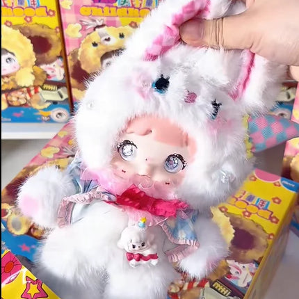 Genuine Nommi About The Childhood Series Blind Box Kawaii Dolls Collection Desktop Ornament Fashion Trend Gift Girl