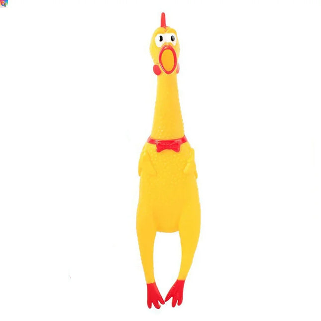 Funny Screaming Chicken Toy Creative Pranks Stress Relief Venting Novelty Gag Gift Sound Machine for Party Joke