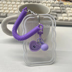 smiling face purple