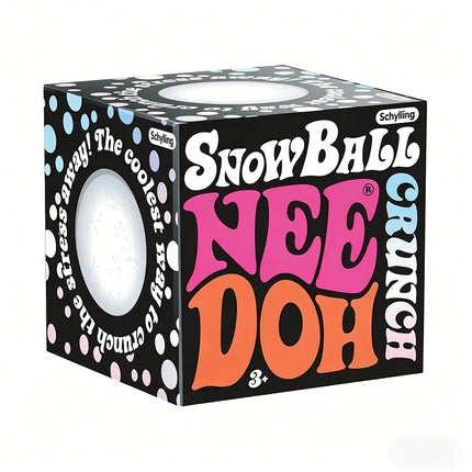Schylling Needoh New Product NeeDoh Snow Ball Crunch Snow Ball Crunch Stress Relief Toy Anti-Anxiety Squeeze Toy Party Prop Gift