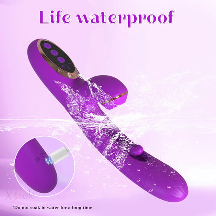 Adults Sex Toys Vibrator for Women Clitoris Stimulator Sucking Tapping Flapping G Spot Dildo Vagina Massager Sex Products