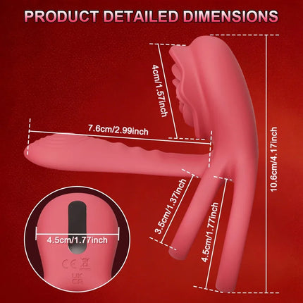 Powerful Rose Vibrating Cock Ring Vibrator Penis Sleeve Sucking Stimulator G-spot Erection Ring Clitoral Couples Adult Sex Toys
