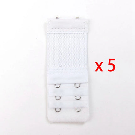 5PCS Elastic Bra Extender Clip Clasp Buckle Adjustable Back Belt Buckle Ladies Women Underwear Soft Bra Intimates Accessories