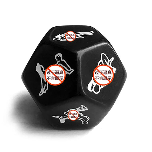 6/12 Sides Exotic Toys Sex Dice Toys for Couples Adult Games Sex Toys Romance Love Humor Flirting Bar Erotic Crap Dice