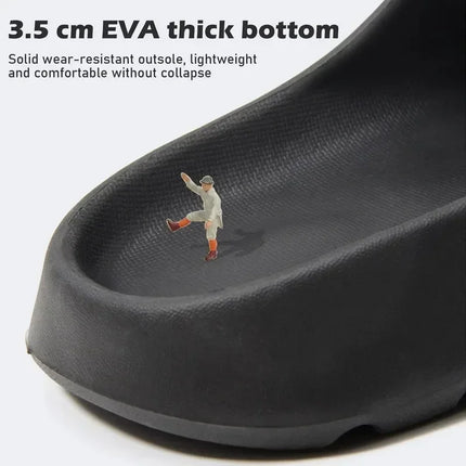 Hot sales Coconut Slippers Cloud Thick-soled Sandals Summer Fashion Soft Bottom Beach Men Slippers Women's Sandals  EVA Slides