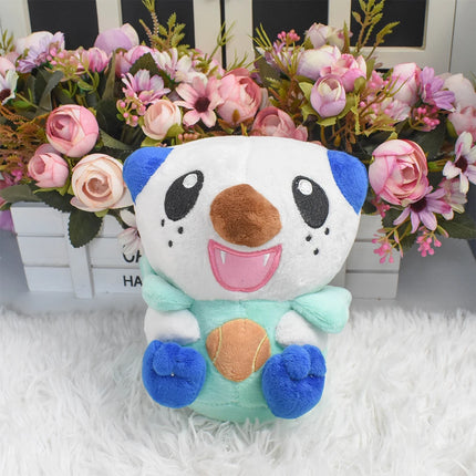 Pokemon Snivy Tepig Oshawott PlushToy First Partner Pokémon Unova Region Anime Plush Doll Birthday Gift for Boys and Girls