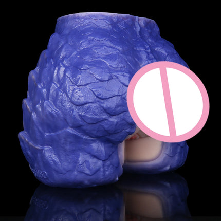 SMMQ Extra Large Beast Butt Masturbator Dual Channel Silicone Pocket Pussy Realistic Vaginal Onahole Sex Toy For Adult Men