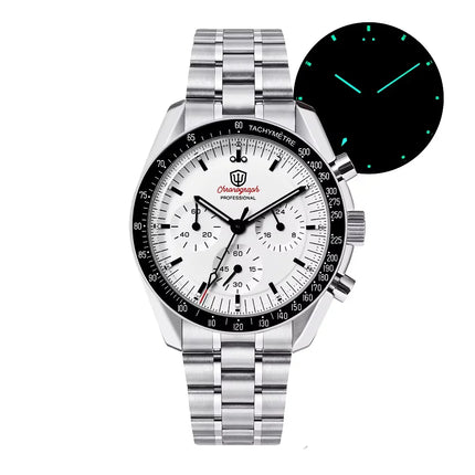 Watchdives New Wd1863 Quartz Men Watch VK63 Chronograph Bubble Sapphire Waterproof 39Mm Steel Top Brand Luxury Business Watch
