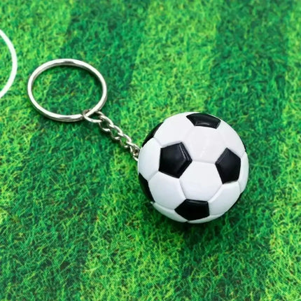 Mini Soccer Ball Keychain 3d Football Keyring for Men Women Sports Fans Bag Charm Car Key Accessory Gift 2026 New Arrival