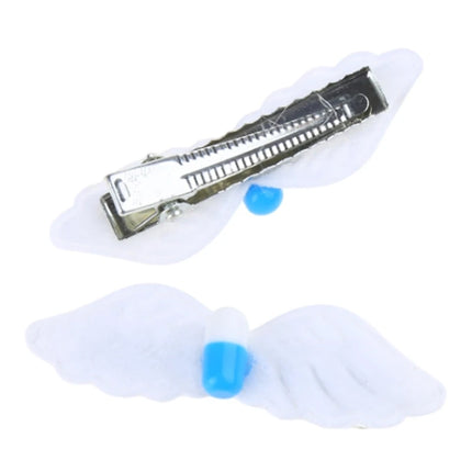 2pcs Cute Hairpins Sweet Hair Barrettes Y2K Pill Star Wings Hair Side Clip
