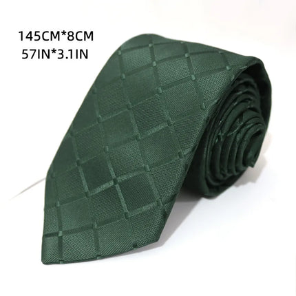 Green Deep Military Green Tie Floral Pattern Artistic Personality Student Uniform Tie Accessories Personality Trend Casual Daily