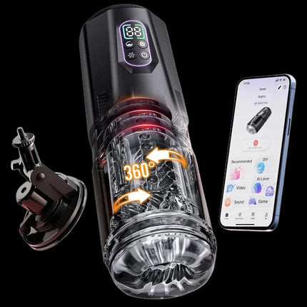 Male Masturbator Automatic Heating Suck Masturbation Cup Vibrator Pussy Pocket Sex Machine Sex Dool Toys For Men Adult Goods18