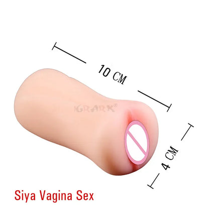 Oral Male Masturbator Masturbation Soft Stick Deep Throat Artificial Blowjob Realistic Vagina Sexy Pocket Pussy Sex Toys For Men