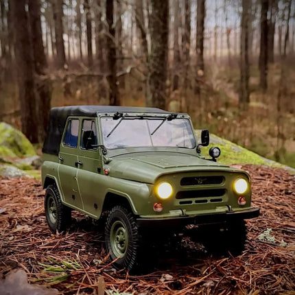 WPL C94 RC Car 1:12 UAZ-469  Remote Control Climbing Off Road Vehicle 2.4G Simulation Model Car 4WD Rock Crawler Adult Toy Gift