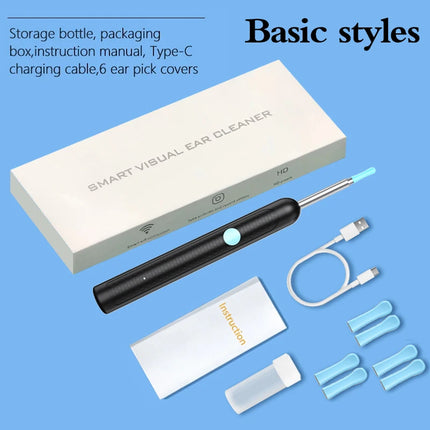 Digital otoscope,Ear Wax Cleaner Camera,endoscope camera,Safe Earwax Removal Endoscope with 15M Camera,Ear Cleaning Tools
