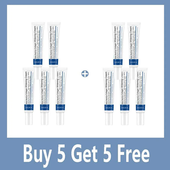 Collagen Neck Cream Lightens Neck Fine Lines Wrinkles Anti-aging Lifts Tightens Skin Moisturizing Neck Whitening Cream