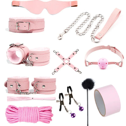 Women BDSM Sexual Couples Kit Adult Sexy Erotic Accessories Handcuffs for Men Gay Session Anal Plug Sex