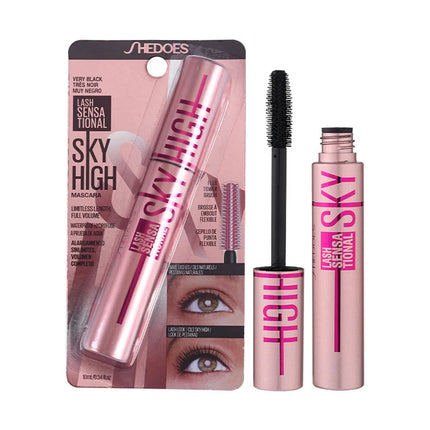 Mascara Long Lasting Waterproof Lengthens Eyelashes Extension Black Lengthening 4D Silk Fiber Cosmetics Eye Lashes Brush Tool