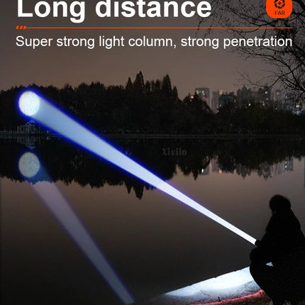 1000000LM Ultra Powerful Handheld Flashlight High Power Rechargeable Torch Long range 3000M Flash Lights Outdoor Camping Lantern