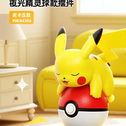 Genuine Pokemon Pikachu Eevee Psydusk Squirtle Charmander Bulbasaur Anime Action Figure Toy Doll Car Decoration Christmas Gift