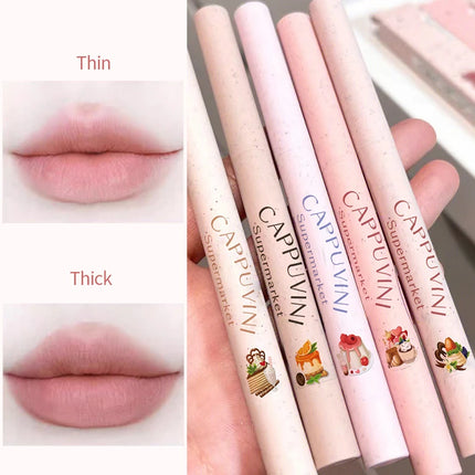 LipLinerPen Lips Makeup Soft Mist Cosmetics Lipstick Pen Gentle Colors Matte Lipstick Pen Lip Contouring Lipliner Pencil