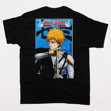ICHIGO Graphic Oversized Y2k T-shirt Women Men Short Sleeves Anime BLEACH Casual Cotton Streetwear Harajuku Female Male Clothing