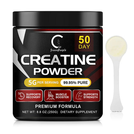 Creatine Monohydrate for Women and Men for Improve Performance and Strength, Support Muscle Growth and Workout Recovery